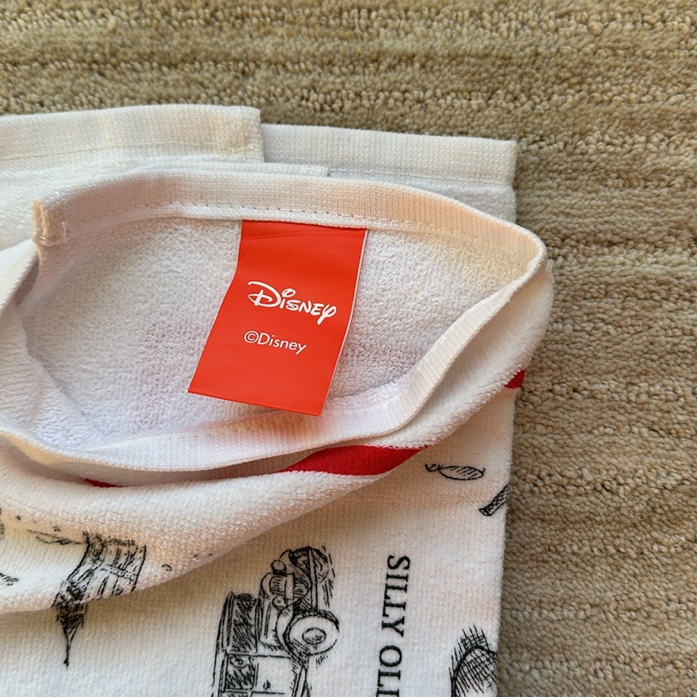 Disney CHRISTOPHER ROBIN Winnie the Pooh Oven Mitt+Dish Towel Set Big Ben Disney - Picture 9 of 10